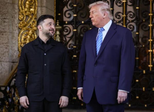 زلنسکی و ترامپ,رئیس جمهور اوکراین و آمریکا