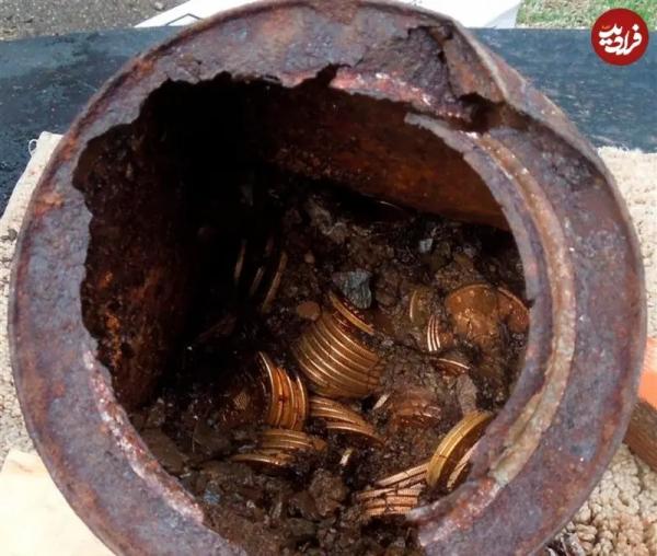 گنج بزرگ سکه‌های طلا,کشف گنج بزرگ سکه‌های طلا در آمریکا