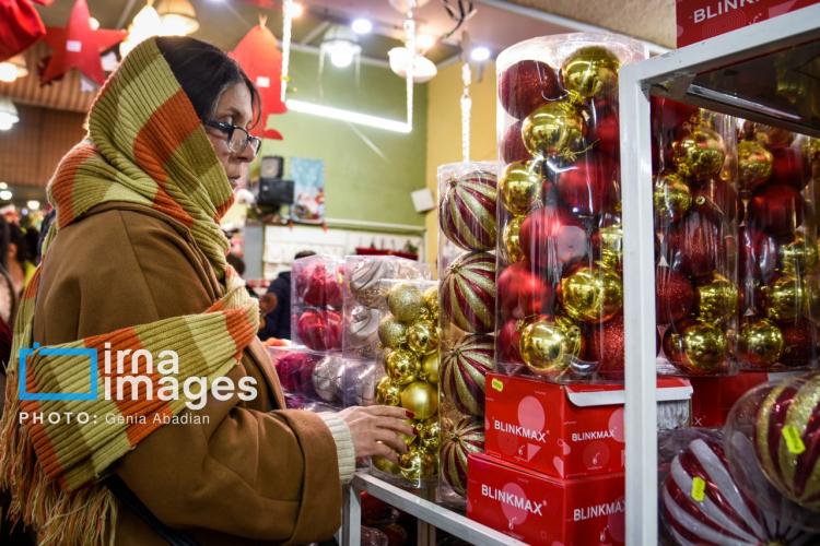 تصاویر خرید شب کریسمس و بابانوئل در تهران,عکس های خرید کریسمس در تهران,تصاویر خرید کریسمس 2026 در تهران