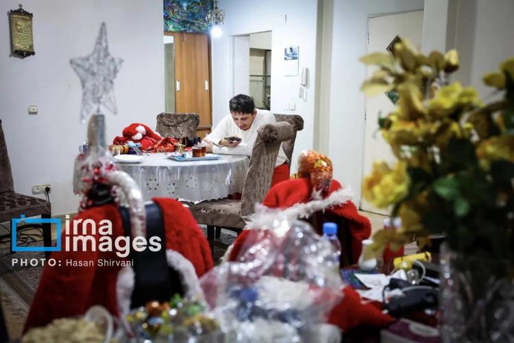 تصاویر خرید شب کریسمس و بابانوئل در تهران,عکس های خرید کریسمس در تهران,تصاویر خرید کریسمس 2026 در تهران