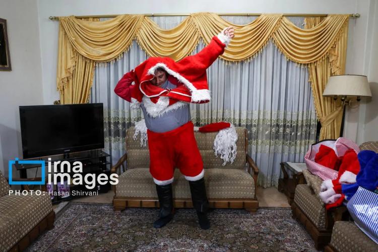 تصاویر خرید شب کریسمس و بابانوئل در تهران,عکس های خرید کریسمس در تهران,تصاویر خرید کریسمس 2026 در تهران