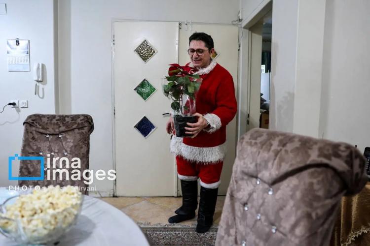 تصاویر خرید شب کریسمس و بابانوئل در تهران,عکس های خرید کریسمس در تهران,تصاویر خرید کریسمس 2026 در تهران