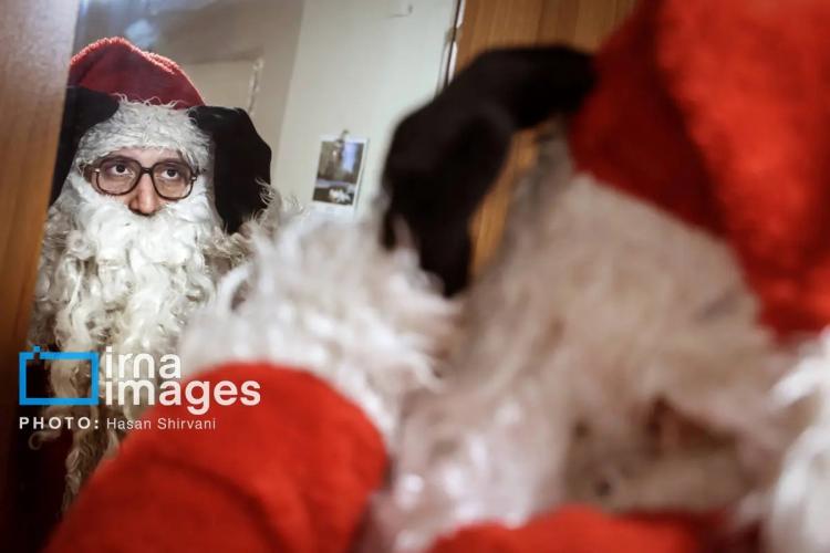 تصاویر خرید شب کریسمس و بابانوئل در تهران,عکس های خرید کریسمس در تهران,تصاویر خرید کریسمس 2026 در تهران