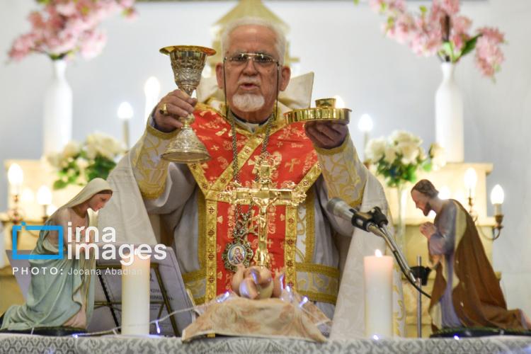 تصاویر مراسم میلاد عیسی مسیح در تهران,عکس های مراسم میلاد عیسی مسیح,تصاویری از مراسم میلاد عیسی مسیح در سال 2025