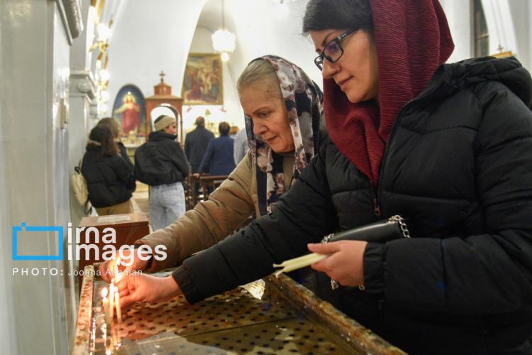 تصاویر مراسم میلاد عیسی مسیح در تهران,عکس های مراسم میلاد عیسی مسیح,تصاویری از مراسم میلاد عیسی مسیح در سال 2025