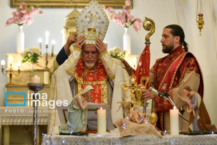 تصاویر مراسم میلاد عیسی مسیح در تهران,عکس های مراسم میلاد عیسی مسیح,تصاویری از مراسم میلاد عیسی مسیح در سال 2025