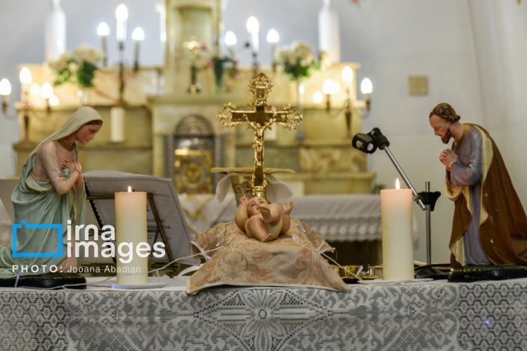 تصاویر مراسم میلاد عیسی مسیح در تهران,عکس های مراسم میلاد عیسی مسیح,تصاویری از مراسم میلاد عیسی مسیح در سال 2025