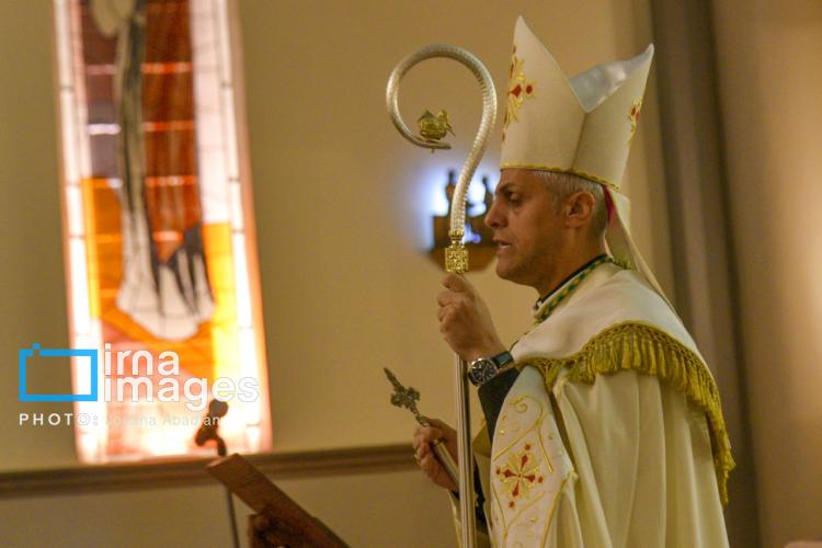 تصاویر مراسم میلاد عیسی مسیح در تهران,عکس های مراسم میلاد عیسی مسیح,تصاویری از مراسم میلاد عیسی مسیح در سال 2025