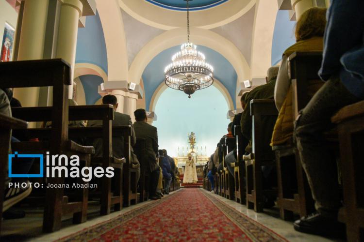 تصاویر مراسم میلاد عیسی مسیح در تهران,عکس های مراسم میلاد عیسی مسیح,تصاویری از مراسم میلاد عیسی مسیح در سال 2025