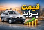قیمت خودرو,قیمت خودرو در 16 دی 1404