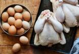 مرغ و تخم مرغ,قیمت مرغ و تخم مرغ