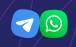تلگرام و واتس‌اپ,پیامک ورود به تلگرام و واتس‌اپ