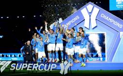 تیم ناپولی,قهرمانی ناپولی در سوپرجام ایتالیا