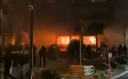 حوادث سوئیس,آتش سوزی در یک پیست اسکی در سوئیس