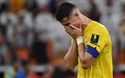 رونالدو,شکست النصر مقابل الاهلی در شب فرصت سوزی رونالدو