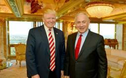 ترامپ و نتانیاهو,رئیس جمهور آمریکا و نخست وزیر اسرائیل