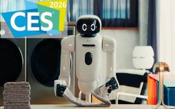 رونمایی الجی از ربات تاکننده لباس در نمایشگاه CES 2026 ربات تاکننده لباس,رونمایی ال جی از ربات تاکننده لباس