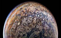 سیاره مشتری,عکس روز ناسا از ابرهای سیاره مشتری