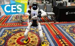 رونمایی از دو ربات انساننمای رقصنده و راهنما در نمایشگاه CES 2026 ربات انسان نما,ربات رقصنده و راهنما