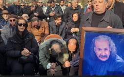 خاکسپاری «سعید پیردوست» در قطعه هنرمندان | گلایه از عدم حضور مهران مدیری و بازیگران «شبهای برره» سعید پیردوست,تشییع پیکر سعید پیردوست