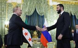 پوتین و جولانی,رئیس جمهور روسیه و سوریه