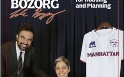 لیلا بزرگ,حضور یک ایرانی در کابینه شهردار نیویورک