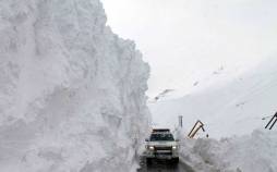 بهمن,ریزش بهمن در آذربایجان غربی