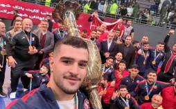 امیررضا معصومی,حضور امیررضا معصومی در تیم ملی کشتی آذربایجان