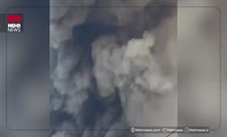 فیلم | آتش سوزی شدید کارخانه کاله در آمل فیلم | آتش سوزی شدید کارخانه کاله در آمل