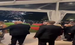 فیلم | جشن سال نو میلادی ترامپ به همراه نتانیاهو در مارالاگو