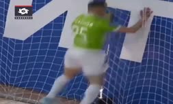 فیلم | حادثه شوک آور برای فوتسالیست روسی