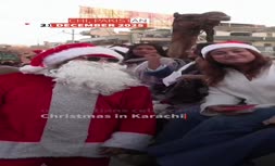 فیلم | چالش تحویل هدایا توسط بابانوئل در سراسر جهان