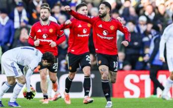 تیم منچستریونایتد,دیدار منچستریونایتد و لیدز