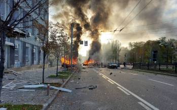 جنگ اوکراین,حملات گسترده پهپادی روسیه به اوکراین