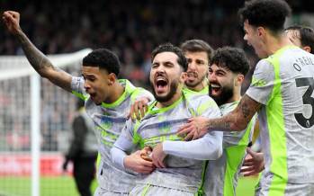 تیم منچسترسیتی,دیدار منچسترسیتی و ناتینگهام فارست