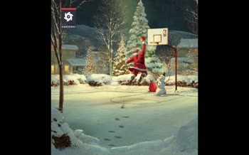 ویدئوی استاپموشن جذاب NBA برای کریسمس ویدئوی استاپموشن جذاب NBA برای کریسمس