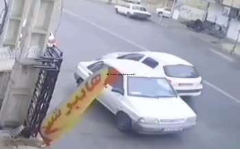 فیلم | زیر گرفتن عمدی یک روحانی در یزد؛ متهم دستگیر شد