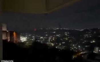 فیلم | آغاز حملات آمریکا به ونزوئلا