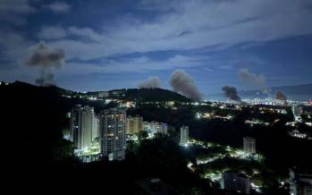 تصاویر | حمله آمریکا به ونزوئلا تصاویر حمله آمریکا به ونزوئلا,عکس های حمله آمریکا به ونزوئلا,تصاویری از انفجارها در ونزوئلا