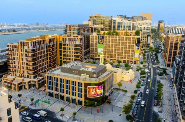 دبی,خیابان با سنگ‌فرش طلا در دبی