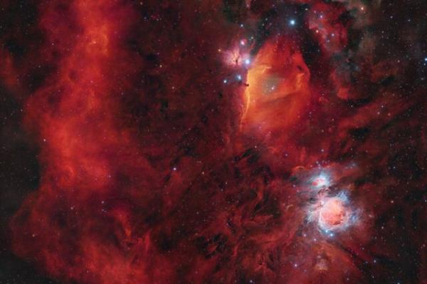 صورت فلکی شکارچی,عکس روز ناسا از صورت فلکی شکارچی