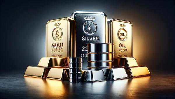 طلا نقره نفت,قیمت نقره طلا نفت و بیت کوین