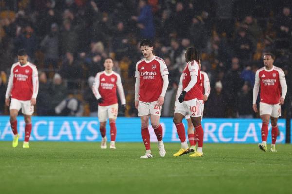 تیم آرسنال تیم آرسنال,دیدار آرسنال و ولورهمپتون