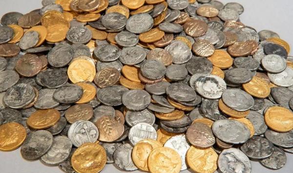 سکه رومی,گنج سکه‌های رومی