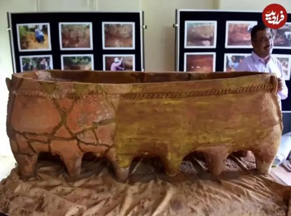 تابوت,کشف تابوت 2300 سالۀ 12 پایه در هند