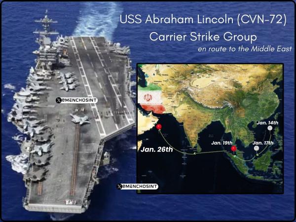 ناتو هواپیمابر آمریکا,ناو آبراهام لینکلن