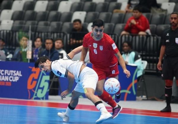 تیم ملی فوتسال ایران,دیدار فوتسال ایران و عراق