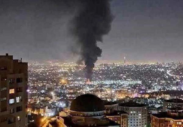 آتش سوزی تهران,آتش سوزی در کارگاه چوب‌بری و نجاری پادگان شماره ۲ پشتیبانی ستاد مشترک ارتش