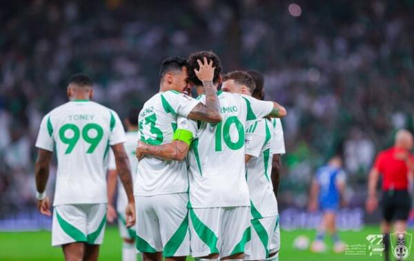 لیگ نخبگان آسیا,دیدار الوحده امارات و الاهلی عربستان