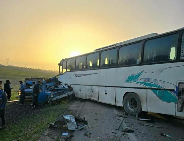 تصادف اتوبوس در جاده دزفول به شوشتر تصادف اتوبوس در جاده دزفول به شوشتر,حوادث در شوشتر
